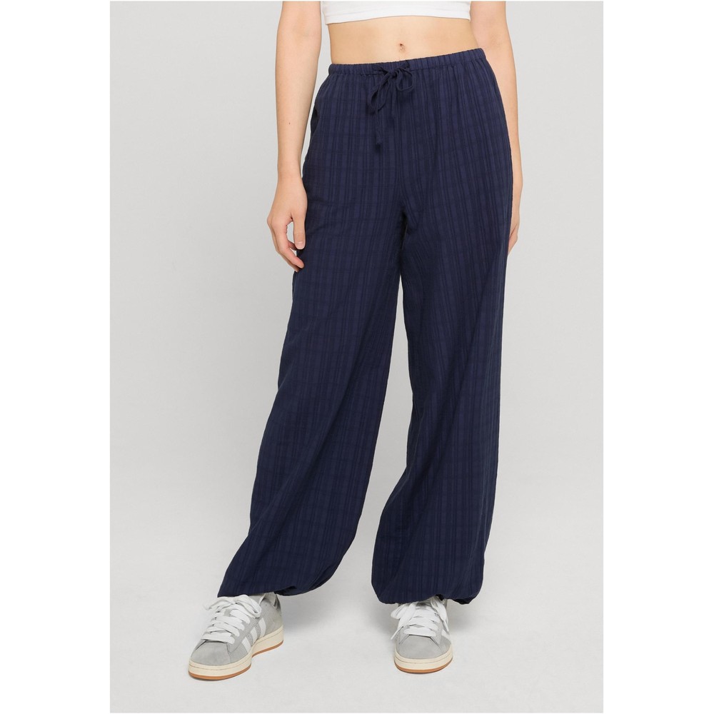Urban Classics - Cotton Baggy Fit Volume Pants standard fit - Dark blue
